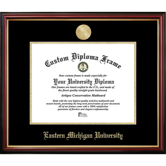 Eastern Michigan Petite Diploma Frame
