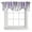 Purple, variant on Turquoise Gray Tie Up Valance Curtains for Windows, Kitchen Curtains Window Shades, Farmhouse Abstract Gradient Aesthetic Light Filtering Roman Curtain Valances for Bedroom/Bathroom/Cafe 42"x12"