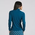 thumbnail image 6 of Puma YOU-V Solid 1/4 Zip Ocean Tropic Outerwear Women S, 6 of 7