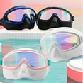 thumbnail image 2 of Hyasfey Kids Swim Goggles with Nose Cover Anti-Fog UV Protection Diving Face Guard Wide-Angle Lens No Leak Pool Goggles for Kids Age 3-15, 2 of 7