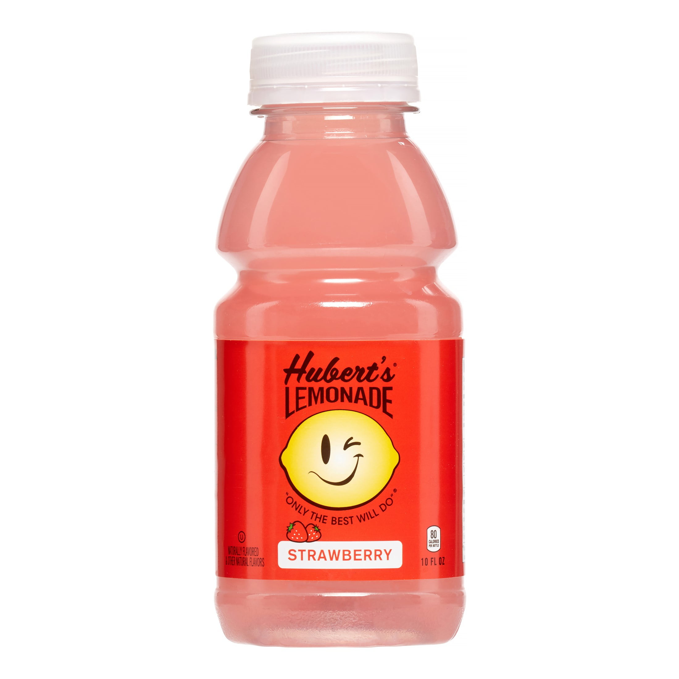 Hubert's Lemonade, Strawberry, 10 Fl Oz