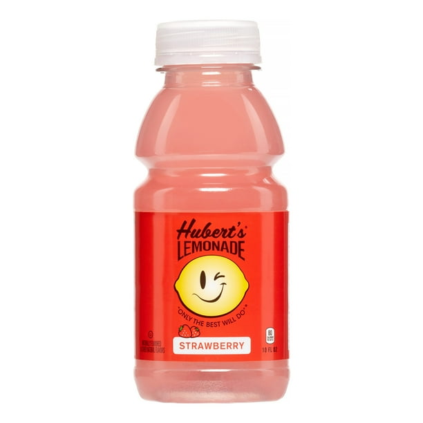 Hubert's Lemonade, Strawberry, 10 Fl Oz