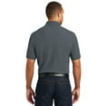 thumbnail image 2 of Port Authority Tall Core Classic Pique Polo-XLT (Graphite), 2 of 6