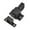 Black, variant on Geemin rusts Resistant Aluminum Spring Door Latches Self Closing Lock for Secure Closures