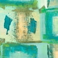 thumbnail image 2 of Alessio, Aprile 15x15 Gold Ornate Wood Framed with Double Matting Museum Art Print Titled - Aqualounge II, 2 of 4