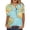Sky Blue, variant on Womens Casual Work Tops Womens Tops Short Sleeves Summer Fashion Casual Fashion Womens Long Sleeve Shirts for Layering Shirt Light Blue Large