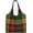 Old Scotsman Clan Buchanan Tartan Plaid, variant on Canvas Tote Bags Multipurpose Reusable Shoulder Bags with Large Capacity, Ideal for Shopping, Grocery