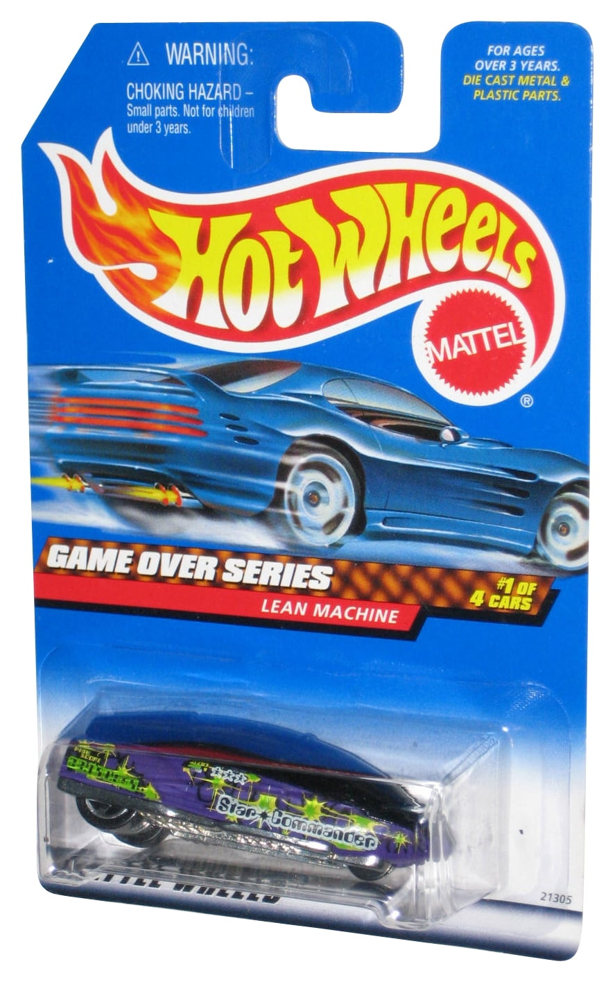 Hot Wheels Race Team Series III 3/4 (1996) Blue 3-Window '34 Toy