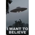 thumbnail image 4 of I Want To Believe Wall Poster with Push Pins, 22.375" x 34", 4 of 6