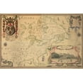 thumbnail image 1 of 24"x36" Gallery Poster, map of north america pre united states 1688, 1 of 1
