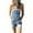 Blue, variant on Women'S Jumpsuit Shortalls Basic Stretch Denim Jean Shorts Overalls Rompers