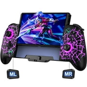 ESYWEN Joypad for Nintendo Switch/OLED Joy Cons,Switch Controller with Turbo, Vibration, Programmable,Christmas Gift