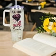 thumbnail image 3 of Book Lover Tumbler - Reading Gifts for Women, Gifts For Book Lover On Christmas, Birthday - Librarian Bookworm Bookaholic Tumbler, Gifts for Her - Book Lover Cup, Book Lover Mug, Bookish Tumbler, 3 of 6