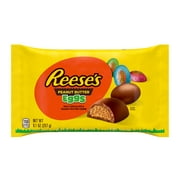 Reese's Milk Chocolate Peanut Butter Creme Eggs Easter Candy, Bag 9.1 oz