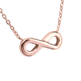 thumbnail image 2 of Collar de Mujer LuckyLy Infinito Cadena con Dije de Acero Inoxidable Modelo Eva rosa UNITALLA, 2 of 5