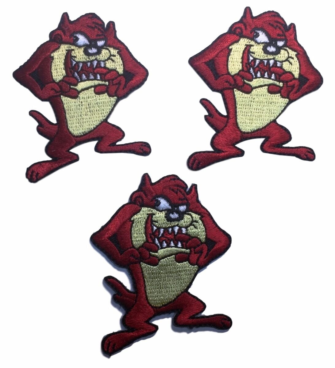 3 inch TAZMANIAN DEVIL  IRON ON  PATCH BUY 2 GET 1 FREE 