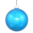 thumbnail image 1 of Vickerman N590612DSV Boule Ornement Résistant aux UV et Incassable, 2,4 Po. - 24 par Sac, 1 of 5