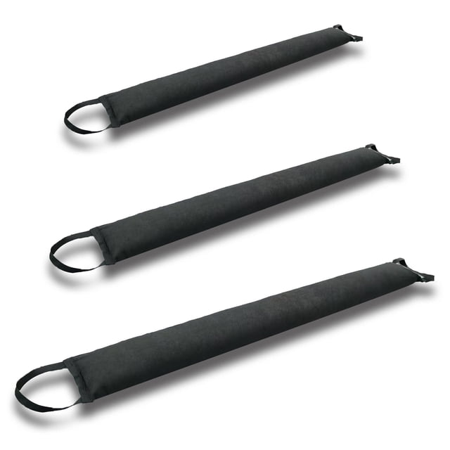 Sacs d'Inondation Réutilisables Auto-Absorbants avec Poignées - Absorbants Uniformément Répartis, Longueurs Multiples - Protection Maison/garage/commerciale (3 Pieds (Lot de 5