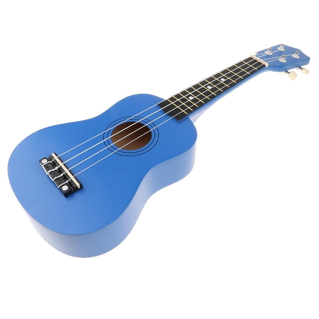 lele de de 21 Pulgadas Y , Guitarra para Niños , Guitarra Pequeña con 1 Púa Y 1 Cuerda, Guitarra para Principiantes para Azul oscuro Sunnimix Ukulele de 21 pulgadas