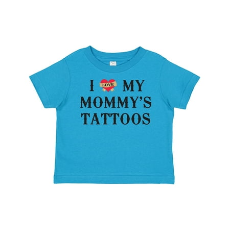 

Inktastic I Love My Mommy s Tattoos Gift Toddler Boy or Toddler Girl T-Shirt