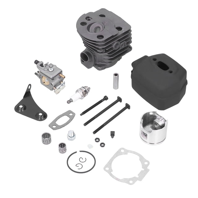 Carburetor Spark Plug Set, Wear Resistant Easy Installation Durability Cylinder Piston Set For Forest For Garden For Husqvarna 55 51 Chainsaw For Outdoor ANGGREK No
