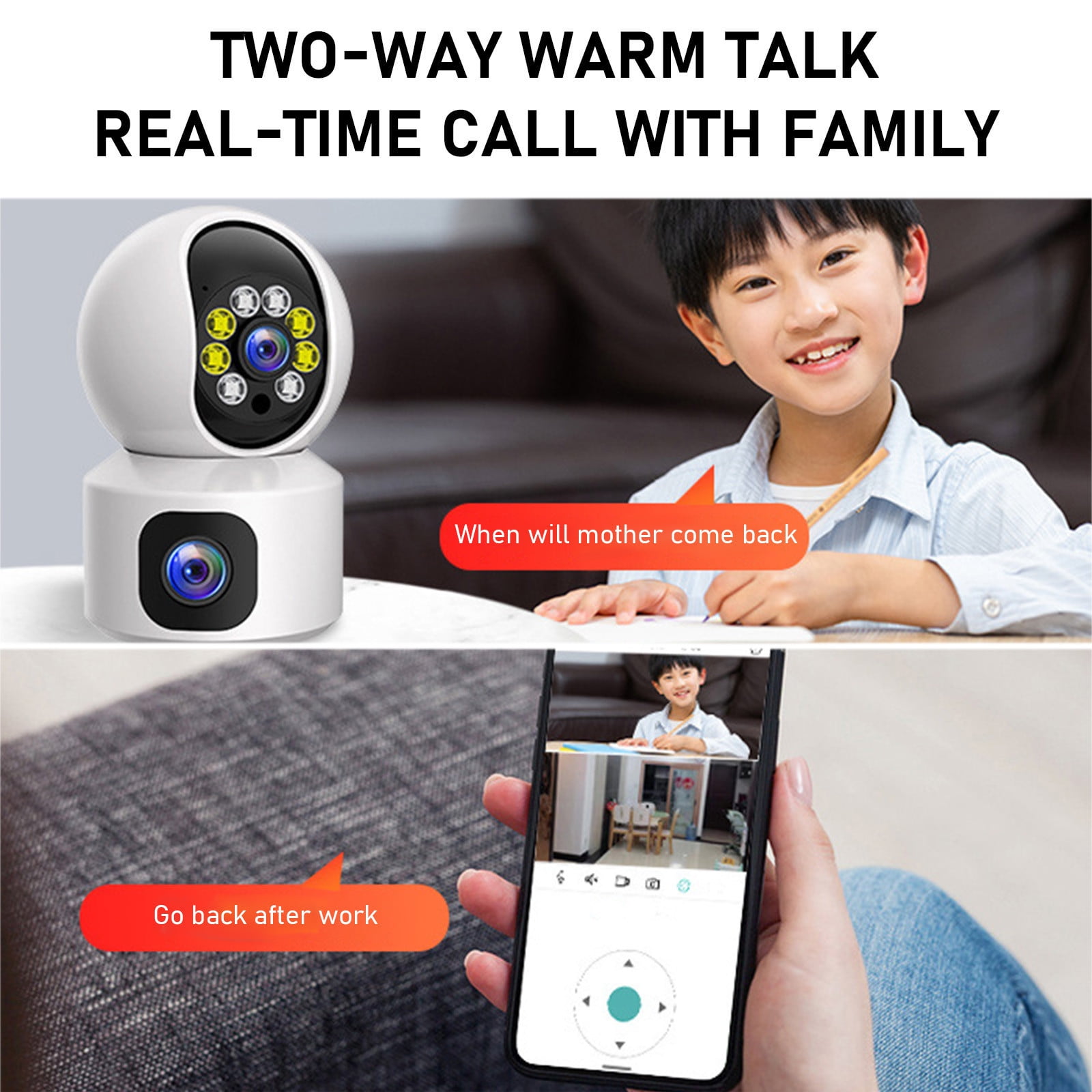 AZXY Wireless Security Camera,Smart Security Cameras,1080p Hd Night Vision Wifi Indoor Security Cameras,Mini Hidden Smart Pet Monitors for Home