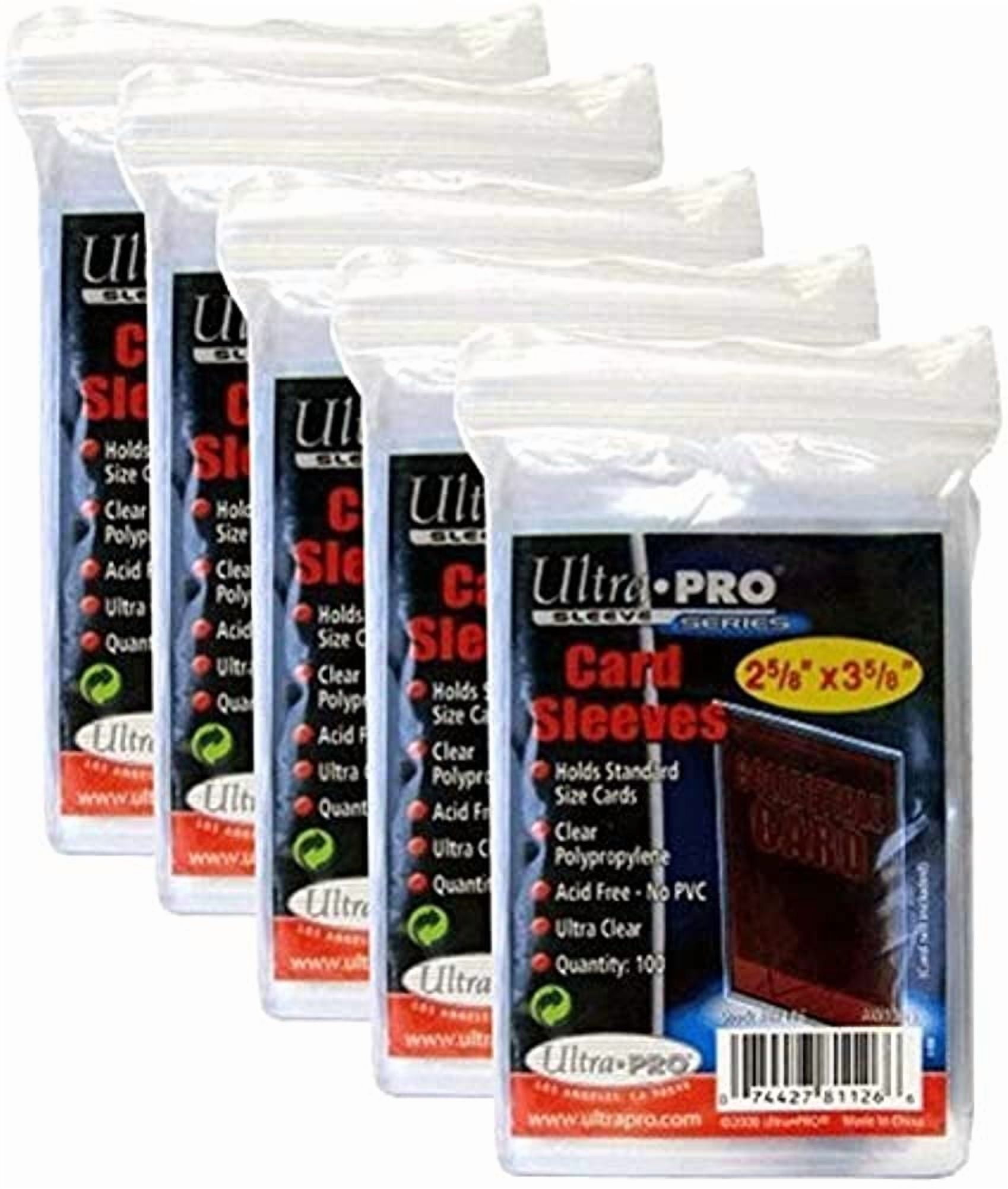 Ultra Pro's 2.5"" x 3.5"" Acid-Free Soft Trading Card Penny Sleeves" -  Walmart.com