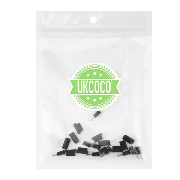 Yuangui USB Anti Plugs - 10 Pairs Silicone Port Covers for Charging and Earphone Jack