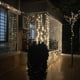 thumbnail image 4 of Hogar Dormitorio Cadena de luz Cortina de ventana Decoración de pared interior Lámpara de cuerdas LED Boda Luz de fiesta de Navidad Kearding LED1774-22, 4 of 7