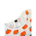 thumbnail image 5 of Pyjamas Familiaux Assortis Ensembles Halloween Citrouille Vêtements de Nuit pour Bébés Adultes et Enfants Ensemble de Pyjamas des Fêtes, 5 of 5