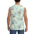 thumbnail image 4 of Pofeuu French Bulldog 3 Print Men's Muscle T-Shirt, Sleeveless, Muscle Tank, Classic Muscle Tee Top For Men Casual Sleeveless Muscle T-Shirt Trendy Clothes-3X-Large, 4 of 7