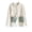 White, variant on CQXIDFH Women's Pajama Sleepwear Textured Fleece Bed Jacket Plush 3D Pajama Top Soft Warm Layer for Cold Mornings & Dorms Comfortable Casual Sleepwear Loungewear & Nightwear