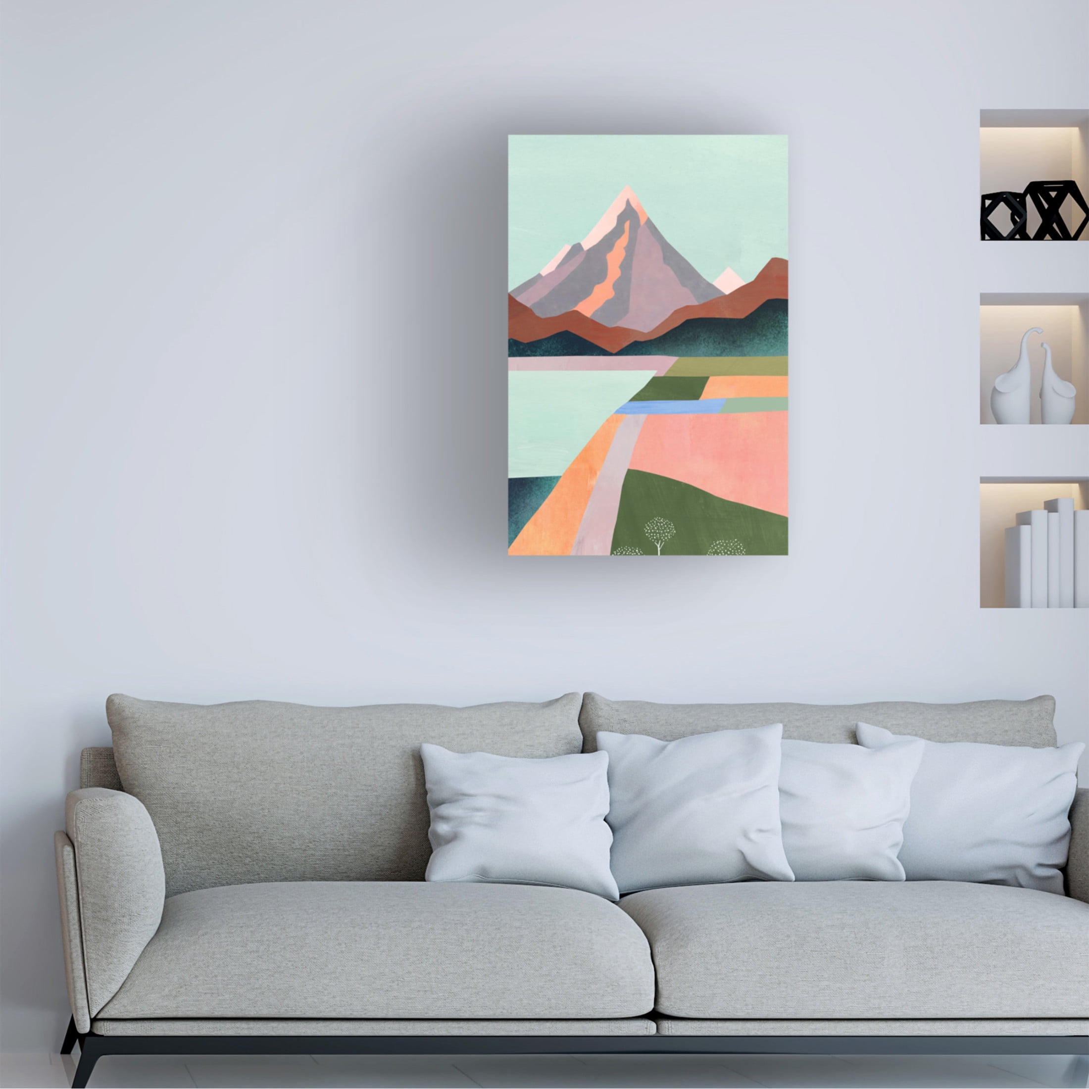 Trademark Fine Art longwayhome  First Blossom Canvas Wall Art
