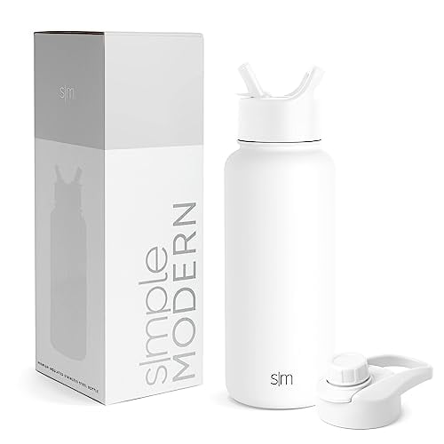 Botella de agua Simple Modern Summit con aislamiento al vacío 18/10 SS