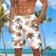 thumbnail image 2 of Pantalones Cortos Casuales para Hombre Imprimir con Bolsillos Pantalones de Playa de Cintura Elástica, Pantalones Cortos de Cintura Elástica para Hombre, 2 of 9