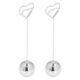 thumbnail image 1 of Oubit Support de Numéro de Table 2pcs Numéro de Table Stands Note Photo Stand Nom Carte Clips Efficacité Optimale, 1 of 9