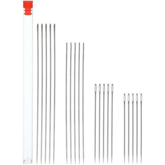 20 Pcs Hand Embroidery Needle Embroidery Needles Wear-resistant Yarn Needle Yarn Needles