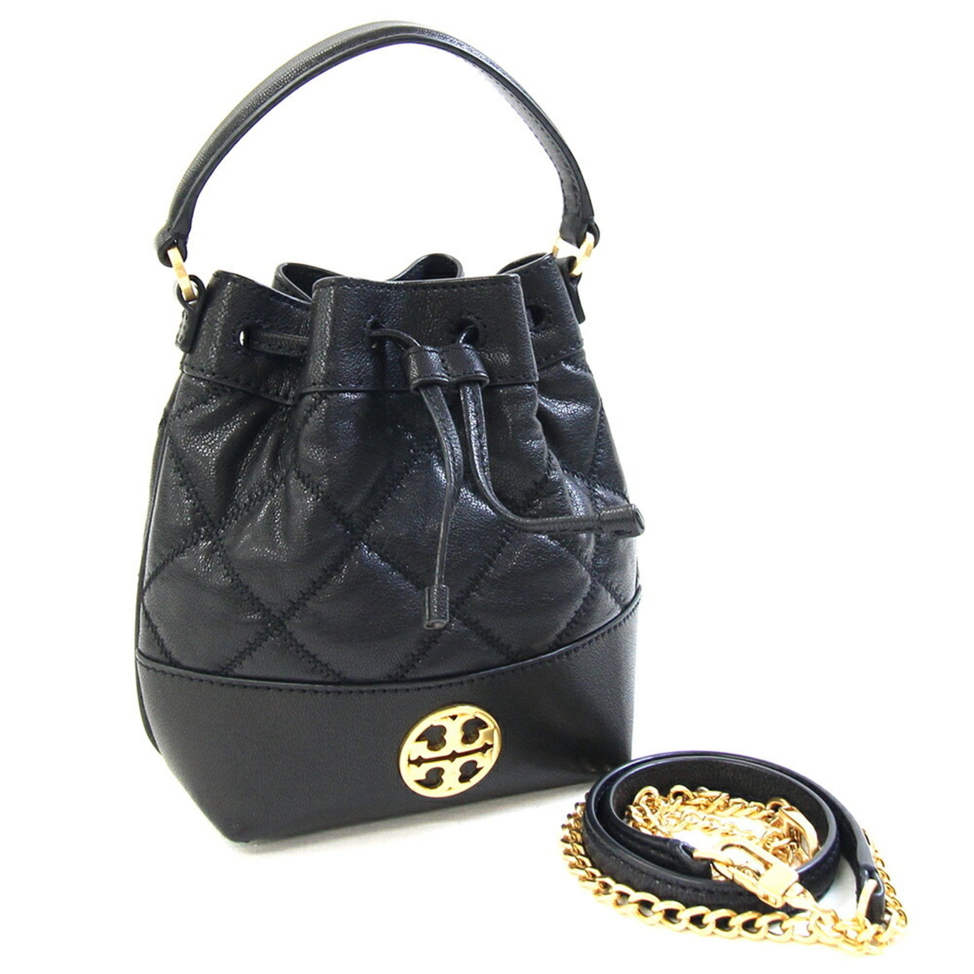 激安★TORY BURCH★WILLA MINI BUCKET BAG 87869 Pre-Owned Tory Burch Shoulder Bag Willa Mini Bucket 87869
