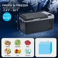thumbnail image 5 of Pinypikaka 12 Volt Car Refrigerator Portable Freezer, 21 Quart Portable Fridge 12V/24V DC 110~240 Volt AC, RV Car Fridge for Camper Truck Jeep Pickup SUV Van Boat, Camping Road Trip Travel, 5 of 7