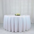 thumbnail image 2 of Balsa Circle 132" Sequin Round Tablecloth Wedding Party Linens Iridescent Blue, 2 of 6