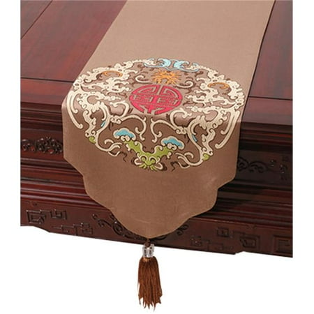 

Panda Superstore PS-HOM3742021-LILY00096 33 x 200 cm Fashion Simple Runner European Mat Tablecloth