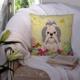 thumbnail image 3 of Easter Eggs Design Dog Art Fabric Decorative Pillow, 3 of 4