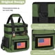 thumbnail image 4 of Lonchera GLENKEY de Doble Piso Aislada 22L Verde Militar, 4 of 6