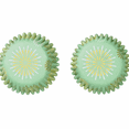 thumbnail image 3 of Mini Baking Cups, Burst Mint – 100 Count Cupcake Liners, 3 of 5