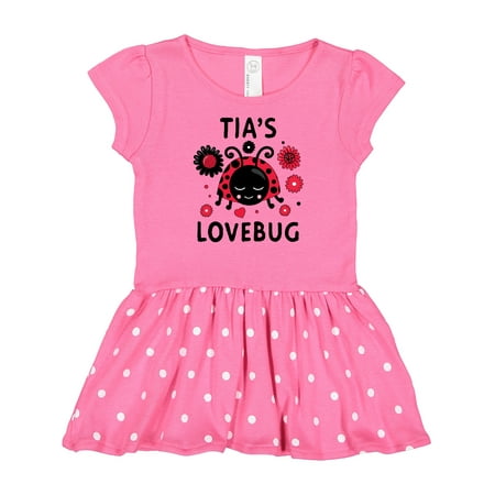 

Inktastic Valentine s Day Tia s Lovebug Gift Baby Girl Dress