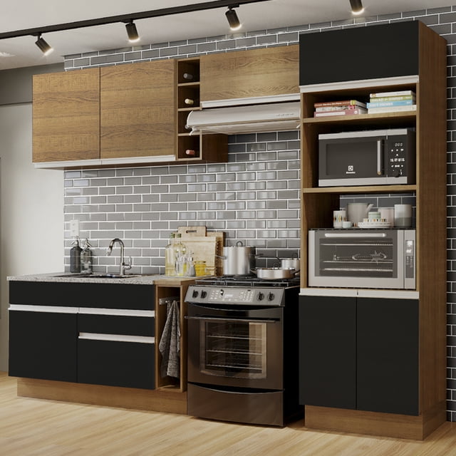 Cocina Integral Completa Modular Madesa Glamy 290cm NM 06