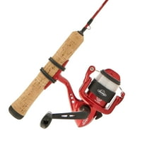 Berkley Cherrywood Ice Spinning Fishing Combo, 26" Medium Light Rod, 2000 Size Reel