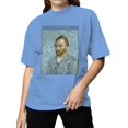 thumbnail image 2 of Van Gogh Self-Portrait Art Print Women's T-shirt, 2 of 3