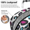 thumbnail image 5 of Womens White and Colorful Of Leopard Print Lunch Box for Work,Insulated Lunch Bag for Women,Loncheras Para Mujer,Leakproof Adult Lunch Bag for Work,Beach,Travel,Picnic,Camping, 5 of 7