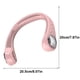 thumbnail image 5 of Ventilador de enfriamiento USB Recargable Personal Cuello Ventilador Colgante Enfriador de aire ajustable portátil, Rosa AweSitey HA006537-03B, 5 of 6